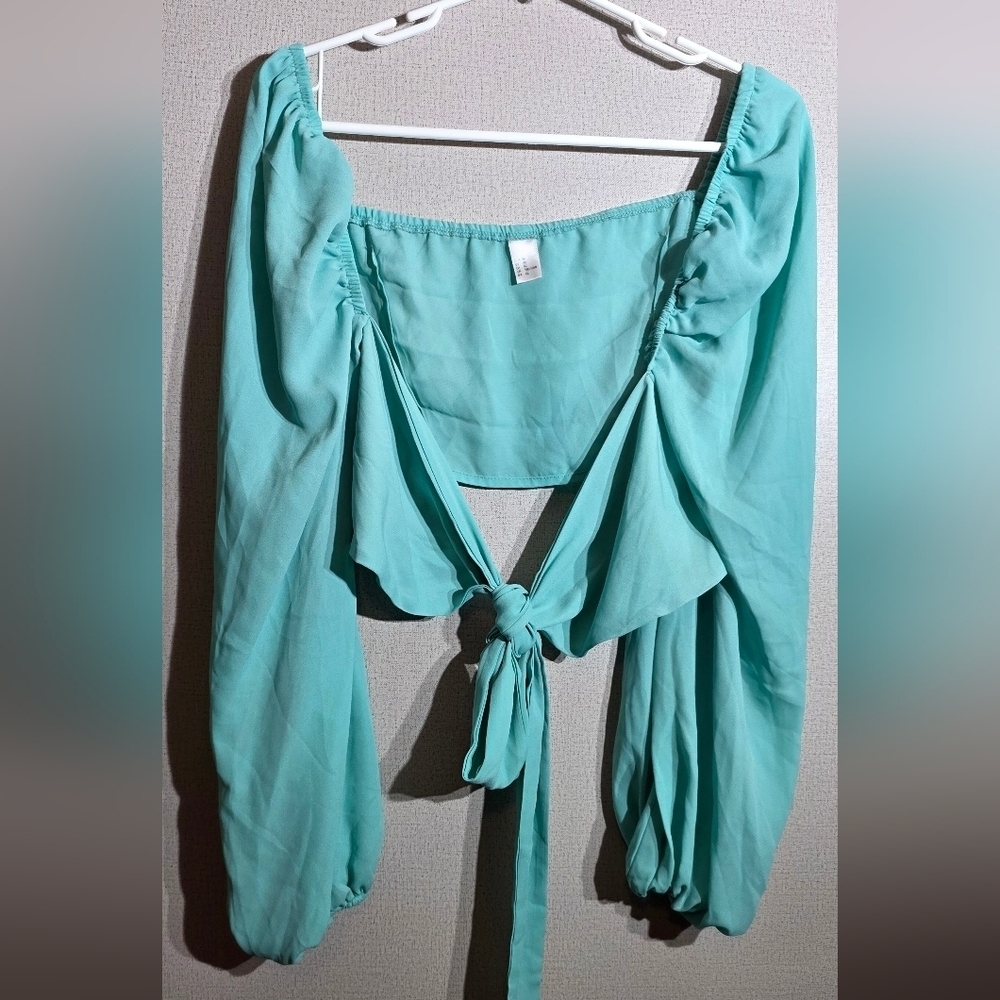 Elegant Teal Women's Top
